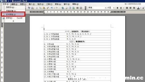 word怎么設置不打印表格